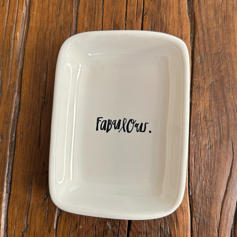 Rae Dunn Fabulous Trinket Tray